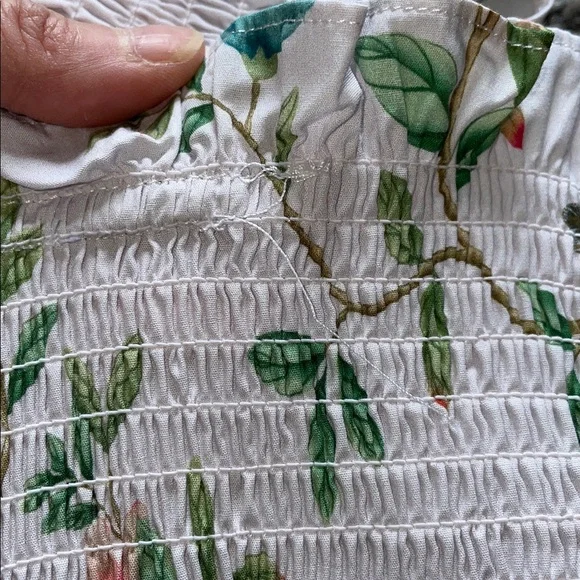 Hill House Home Ellie Nap Dress Diane Hill Pink Floral Midi 2022 Size Medium - Picture 6 of 11